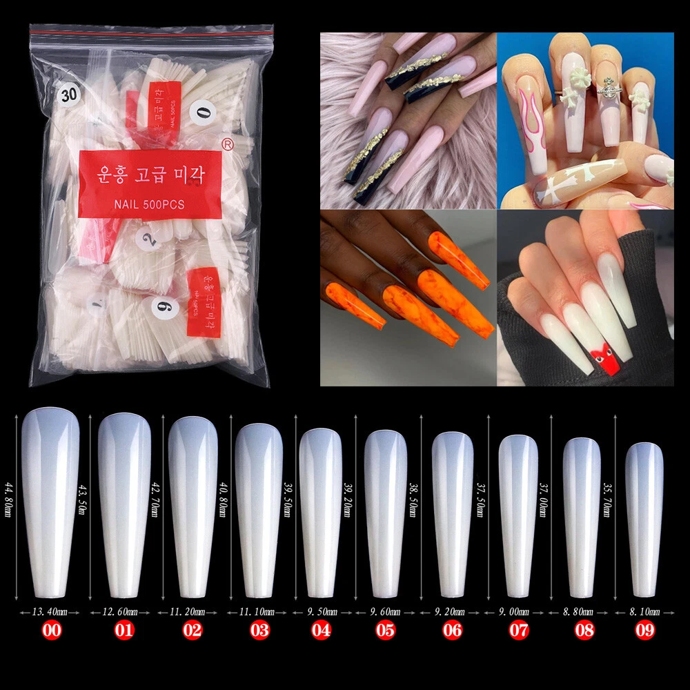 Share more than 131 acrylic nail lengths and shapes latest