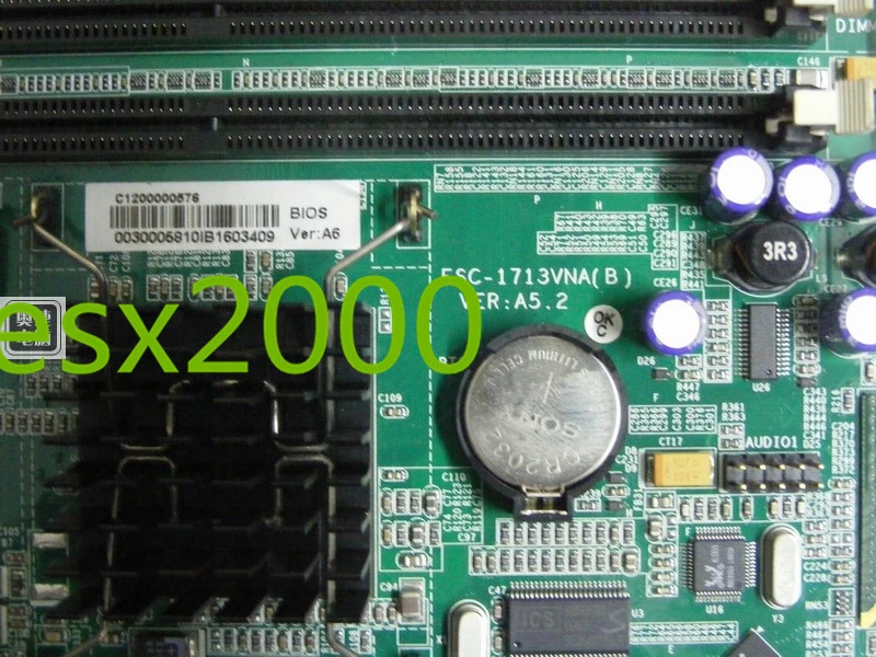 1PC  Used EVOC FSC-1713VNA(B) VER:A5 A5.2 865G Industrial Control Board with CPU - Image 4 of 4