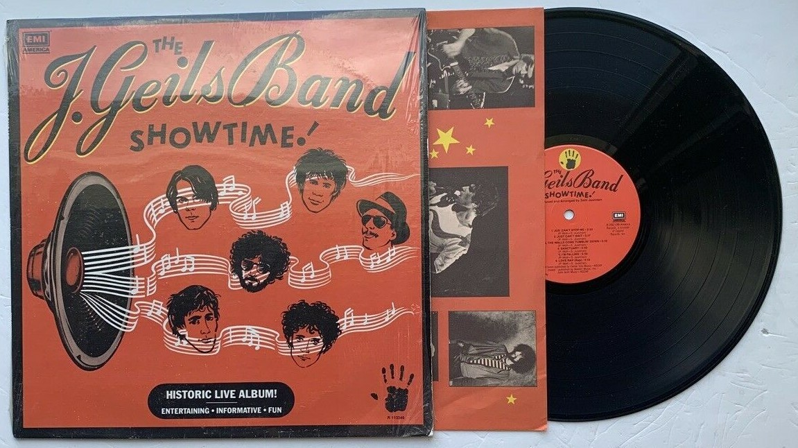 The J. Geils Band - Showtime! - Original LP/Vinyl, 1982 EMI, SO