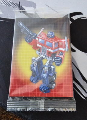 Transformers 40th Anniversary Exclusive Rare Vintage Claystock 8 Karten Set 
