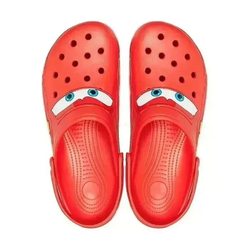 NEW Lightning McQueen Crocs Clog Adult Shoe Limited Classic Disney(No