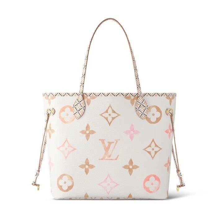 Lv neverfull white sale