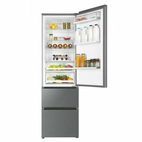 Frigoríficos combinados Haier de acero inoxidable