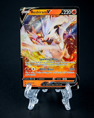 reshiram v pokemon card value #24 Precios | Silver Tempest this card is the perfect way to showcase your collection. Pokmon TCG - Reshiram V