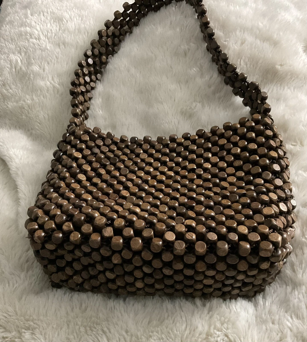 Wooden Beaded Magid Purse - clothing & accessories - by owner - apparel  sale - craigslist