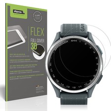 2x matte protective film for Garmin Approach S44 shock protection