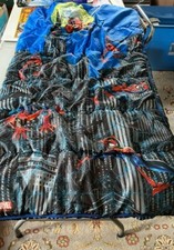 Children’s Spiderman Sleeping Bag-28x56-Zipper Checked- Full Zip Around