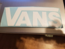 OLD SCHOOL BMX VANS RUB-ON VINYL STICKER DECAL VINTAGE RARE HTF