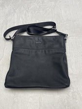 DKNY Shoulder Crossbody Purse Bag Women's Black Logo Lined Zipper