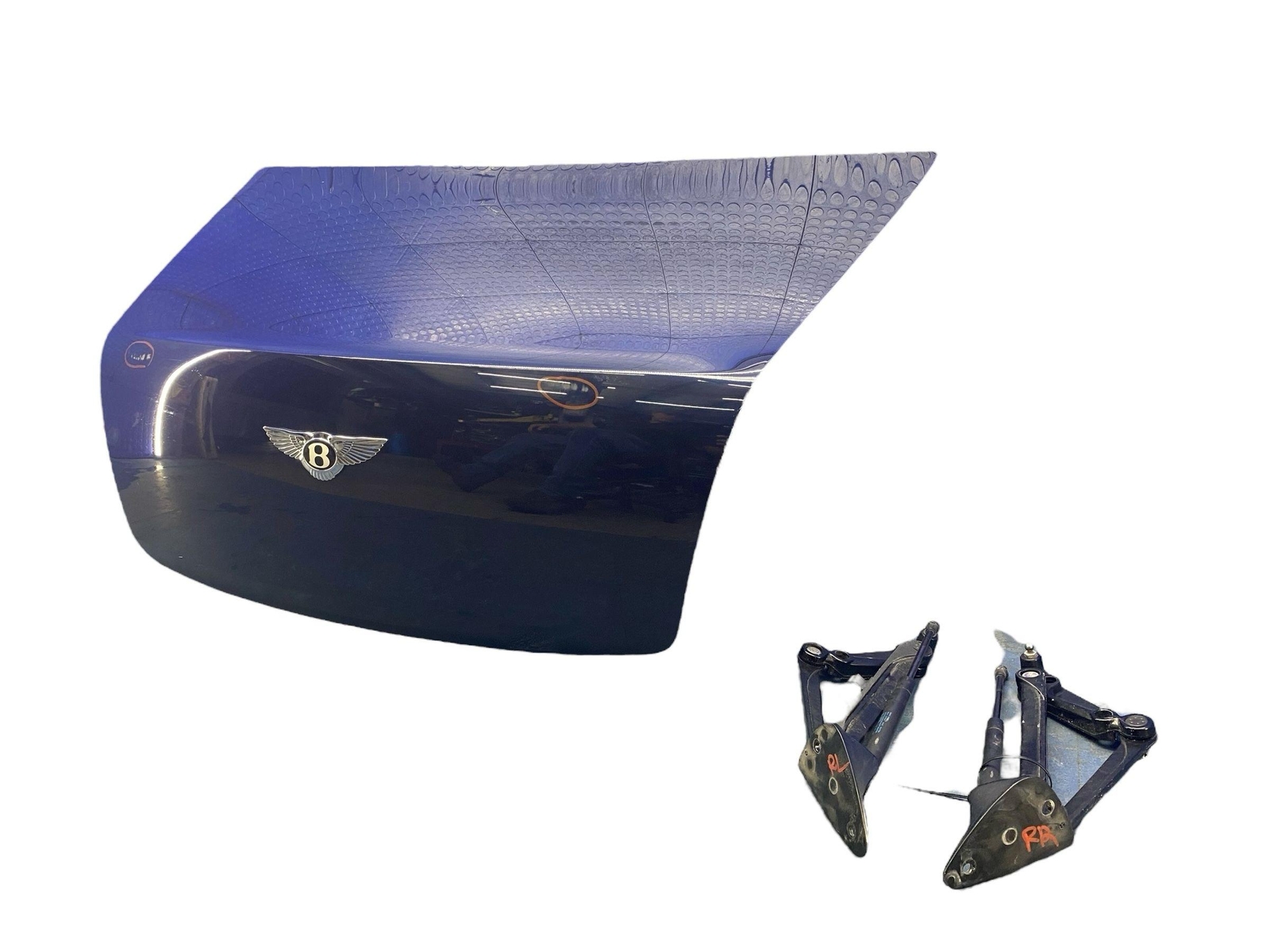 2006-2012 BENTLEY CONTINENTAL FLYING SPUR REAR TRUNK ASSEMBLY DARK SAPPHIRE NOTE