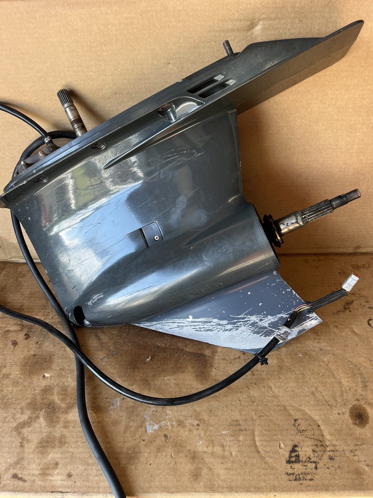 Evinrude Etec G2 3.4L Lower Unit Gearcase With Shift Actuator 150 200