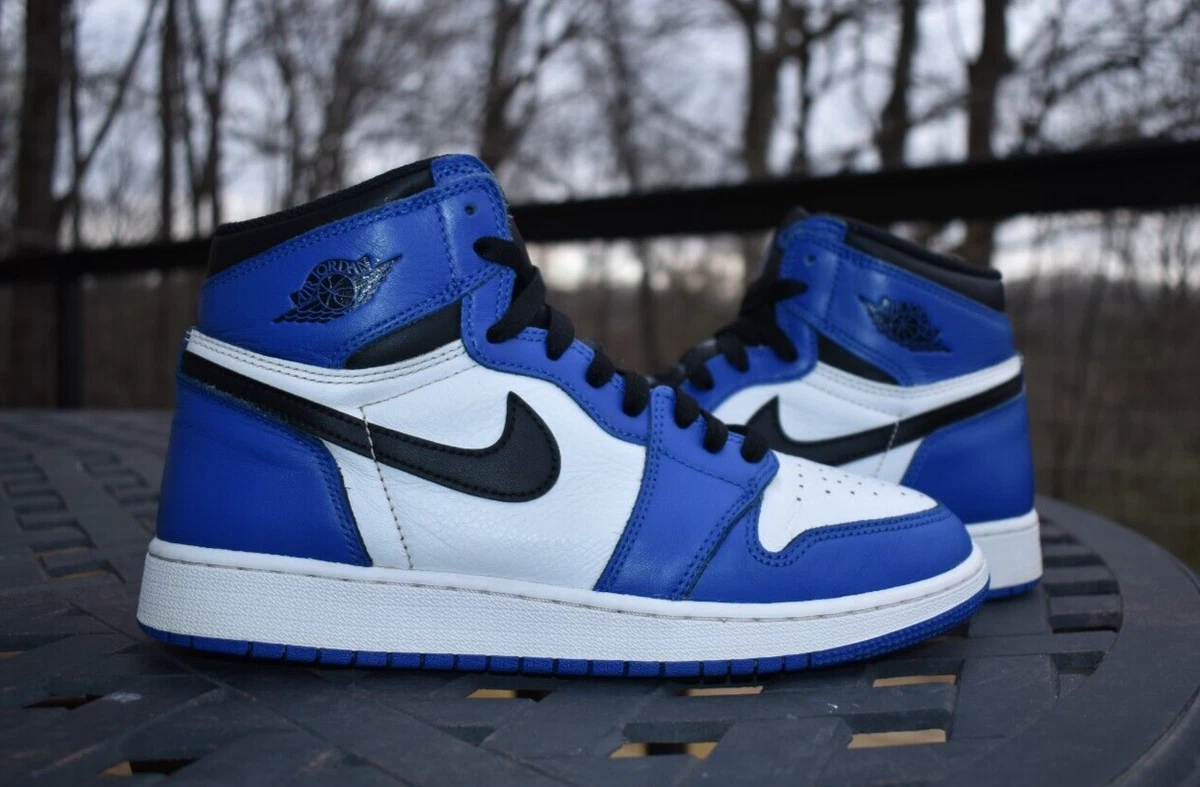 Nike Air Jordan 1 Retro High OG BG 'Game Royal' 575441-403 Youth Size 7Y