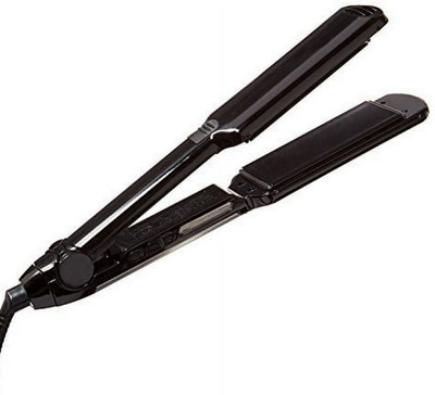 Conair Infiniti Ceramic Flat Iron - Black - 2 inch Wide Pink Plates