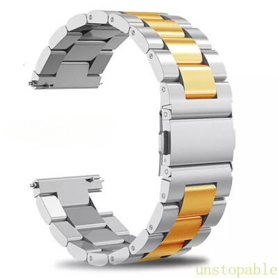 18/20/22mm Metal Watch Band Strap Replacement Stainless Steel Wrist Bracelet