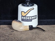 Peterson Block Meerschaum 80S Rusticated Bulldog Pipe