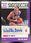 Walter Davis 2021-22 Panini Basketball Hoops Great SIGnificance #GS-WDV Auto