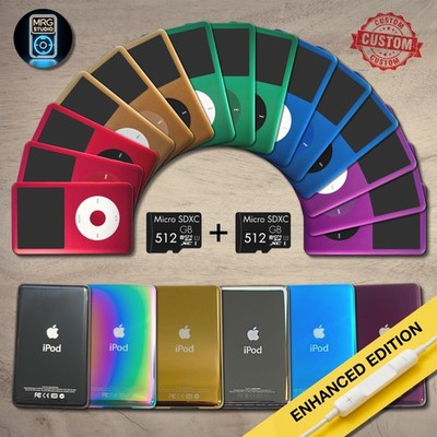 iPod Classic 1TB Enhanced - SSD Upgrade – Custom Colors – 60 Day
