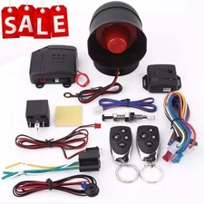 Car Alarm Security System Universal Car Keyless Entry System with 2Key Fobs New