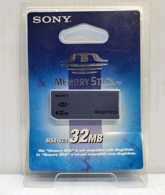 Genuine SONY Sony Memory Stick 32MB MSA-32A NEW