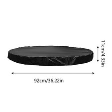 Image of Trampoline Cover Rain Dust Cover Waterproof Weatherproof Weather Protection Wrap