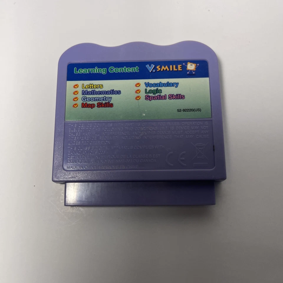 Vtech Vsmile learning system Toy Story 2 Rescue Woody game cleaned & works fine - Image 2 of 2