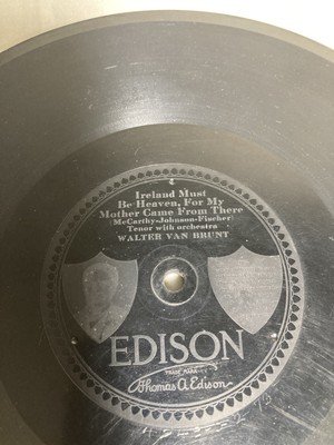 W Van Brunt Ireland Must Be Heaven/I Kaufman It's Always Orange Edison 50396 VG
