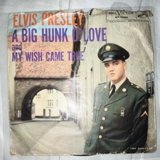 Elvis Presley - A Big Hunk O' Love Vinyl Single Rock 'n' Roll RCA Victor