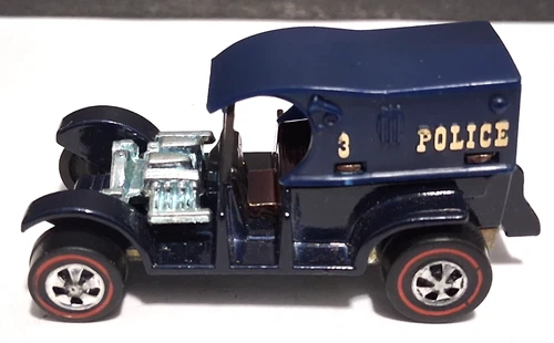 Vintage Original 1969 HOT WHEELS REDLINE Paddy Wagon Near Mint Great color