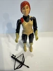 1982 GI JOE SERIES 1 STRAIGHT ARM SCARLETT 100% COMPLETE EXTREMELY HIGH GRADE NM