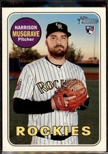 2018 Topps Heritage #594 Harrison Musgrave