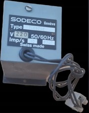 Sodeco TCeBZ6E 6-Digit Pulse Counter 220VAC 1...
