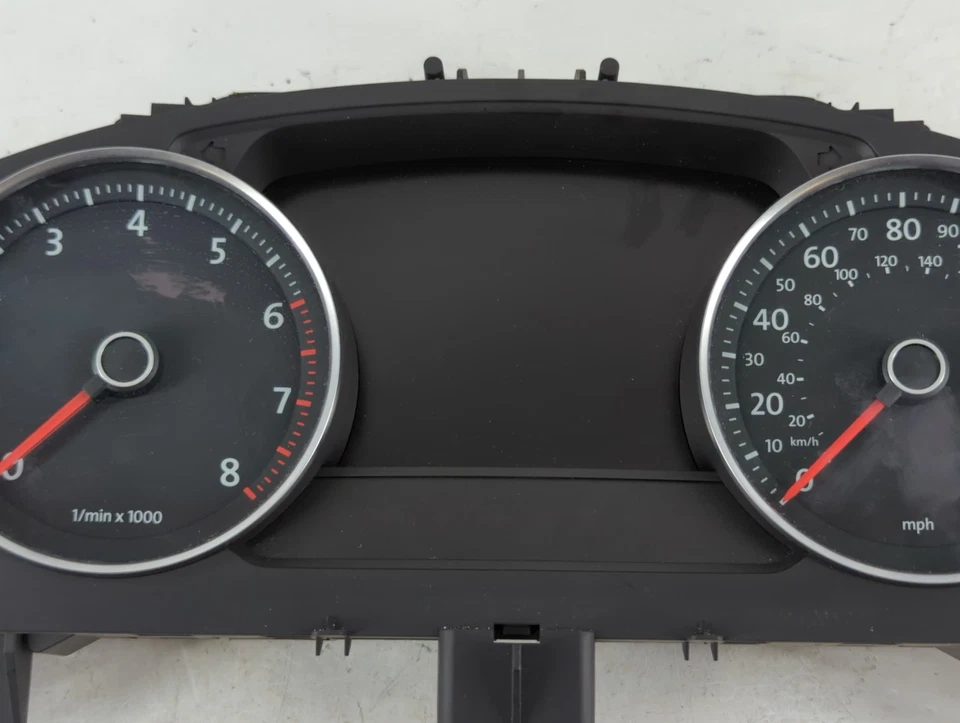 Cuadro de instrumentos velocímetro Volkswagen Touareg 2013-2013 indicadores EV8YK Foto 4 de 4