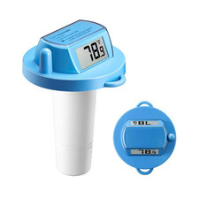 Pool Thermometer Floating, Digital Swimming Pool Thermometer, IPX8 Waterproof wi