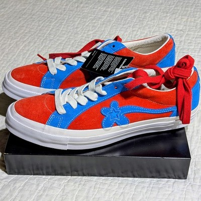 Men's 13 - NEW Converse Golf Le Fleur Tyler the Creator Red Blue