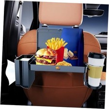 Car Back Seat Tray Table Foldable  Stable Backseat Food and Work Desk for