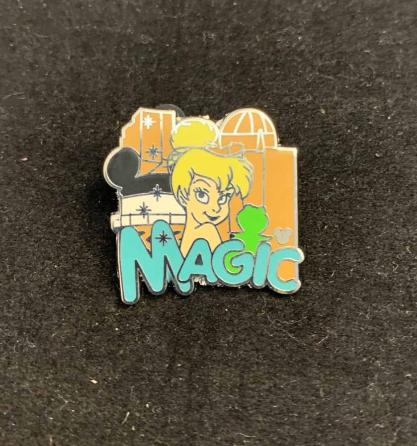2007 Hotel Hidden Mickey Dreams Collection Tinker Bell Magic Disney Enamel Pin