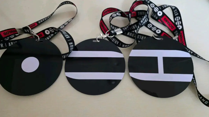 BTS World Tour Arirang in Goyang SoundCheck Lanyard SET Kpop