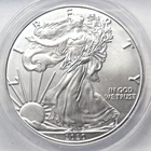 2020 (W) AMERICAN SILVER EAGLE ANACS MS70