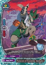 Protector of Friendship, Barbados - BT02/0081 - C Near Mint Buddy Fight Set 2 Cy