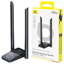 BASEUS FASTJOY 1800Mbps WiFi Adapter for Wireless Windows and Mac PC Connector