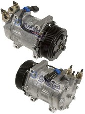 New Omega 4720 A/C Compressor with 8 Groove C...