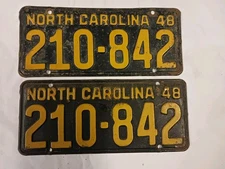 1948 North Carolina Pair