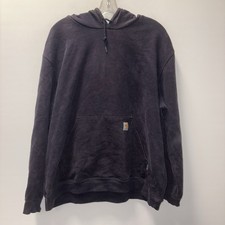 Y2K Carhartt Fire Resistant Hoodie, Blue, Pre-owned Size XL
