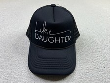 Like Daughter Hat Cap Snap Back Youth Black Mesh Trucker To Little Arrows