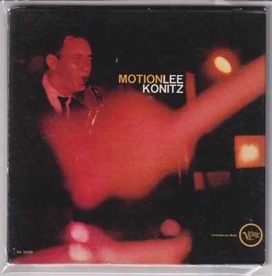 Lee Konitz Motion +3 Complete Edition Elvin Jones Paper Jacket