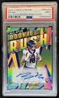 2024 Topps Chrome Bo Nix All-Etch Rookie Rush Auto RC #RRA-BN Broncos PSA 9