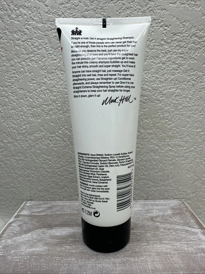 Champú alisador MARK HILL Get It Straight Straight-a-holic 8,4 OZ NUEVO Foto 2 de 3