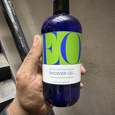 EO Essential Oils Shower Gel Jasmine Verbena 16 fl oz Paraben-Free Cruelty-Free