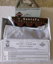 Proto 2000 HO Kit #21871-4427 PS2-CD High-Side Covered Hopper AT&SF Car#307919