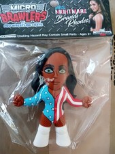 Micro Brawlers  Brandi Rhodes  Pro Wrestling Crate  RARE  AEW WWE 